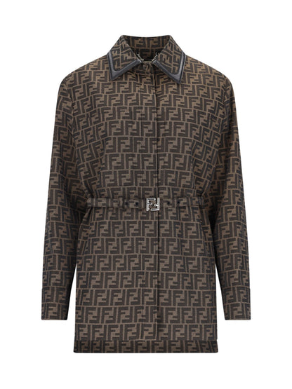 Fendi Women Belt Detail Jacket