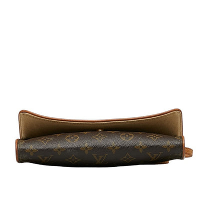 Louis Vuitton Monogram  Twin GM Sliding Shoulder Bag M51852 Brown PVC Leather  Louis Vuitton