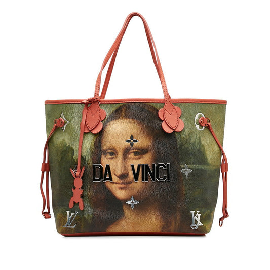 Louis Vuitton Masters Collection Da Vinci Newarf MM Tortoise Bag M43373 Poppy Petal Pink Multicolor PVC Leather  Louis Vuitton