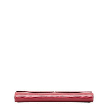 Louis Vuitton Epic Portfolio Sarah Long Wallet M60580 Fushai Pink Leather  Louis Vuitton