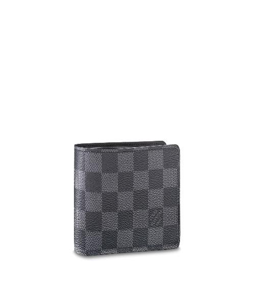 Louis Vuitton Wallet Damier Graphite Canvas