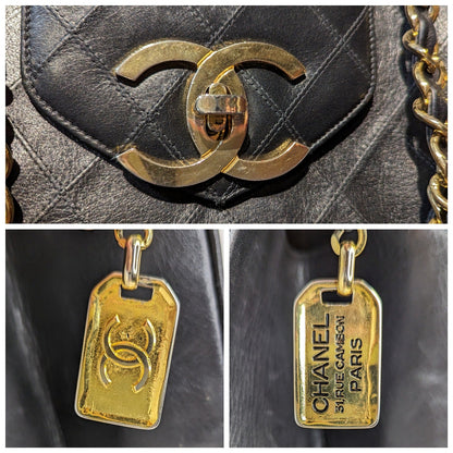 Chanel Vintage Calfskin Stitched XL Supermodel Tote