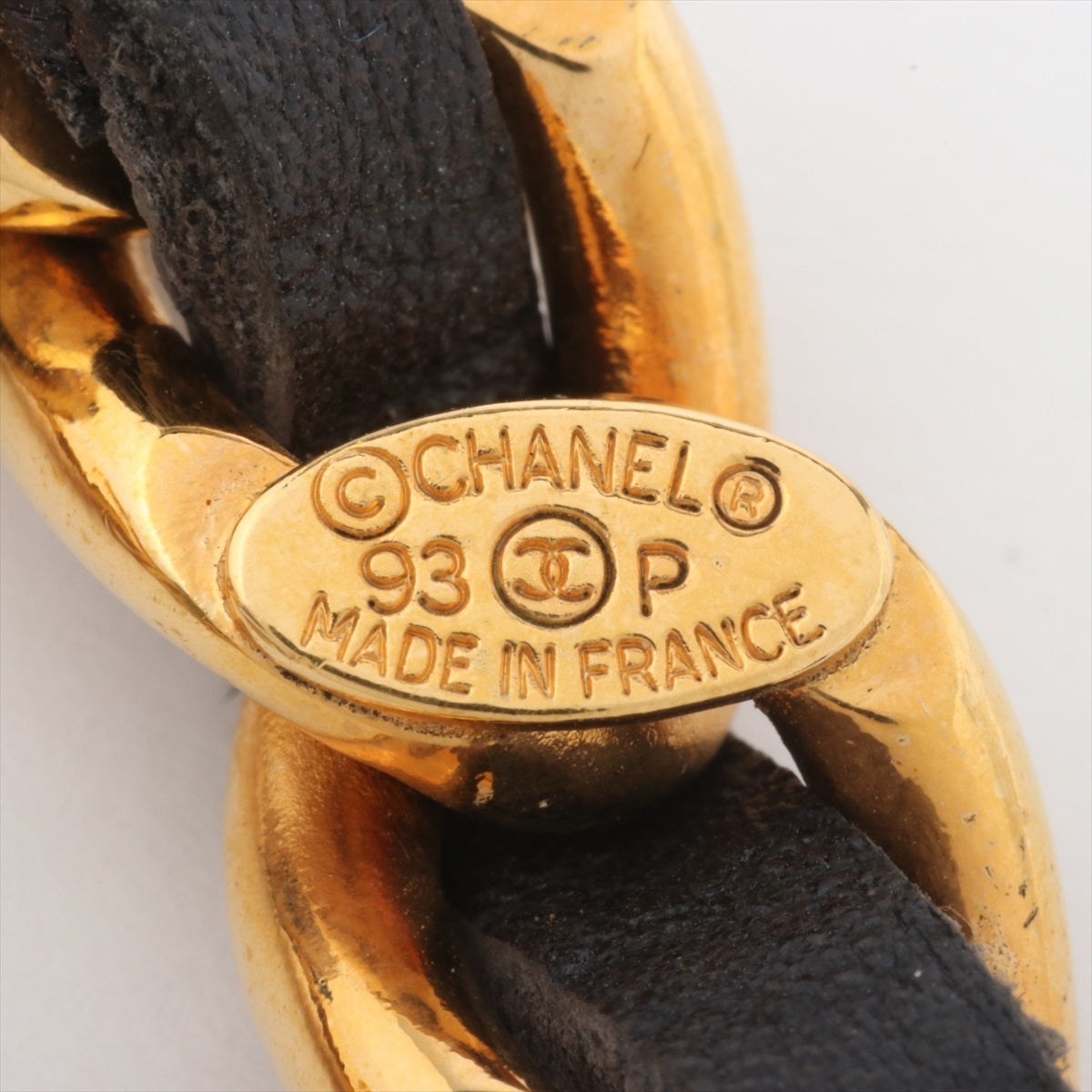 Chanel Cocomark 93P Key Holder GP Gold