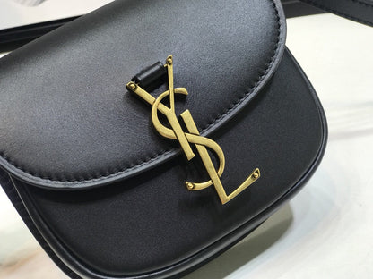 Yves Saint Laurent Kaia Small Satchel Black