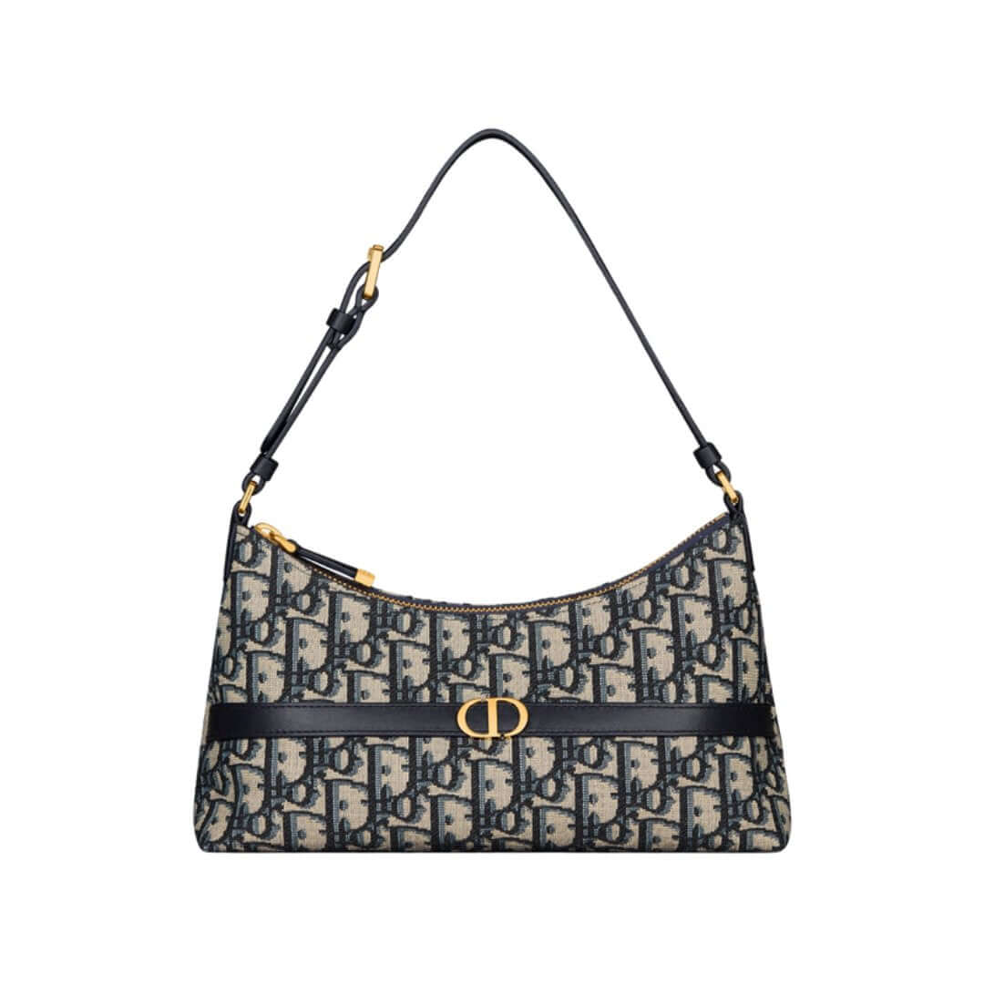 Dior 30 Montaigne Mini Hobo Shoulder Bag