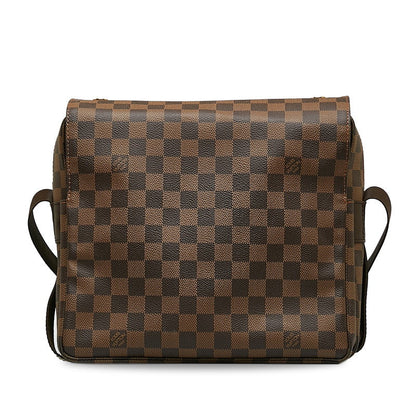 Louis Vuitton Damiere Naviglio N45255 Brown PVC Leather  Louis Vuitton