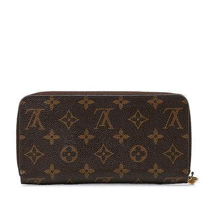 Louis Vuitton Monogram Jeep Wallet Roundfather Long Wallet M41894 Brown Rose Valerie PVC Leather Ladies Louis Vuitton