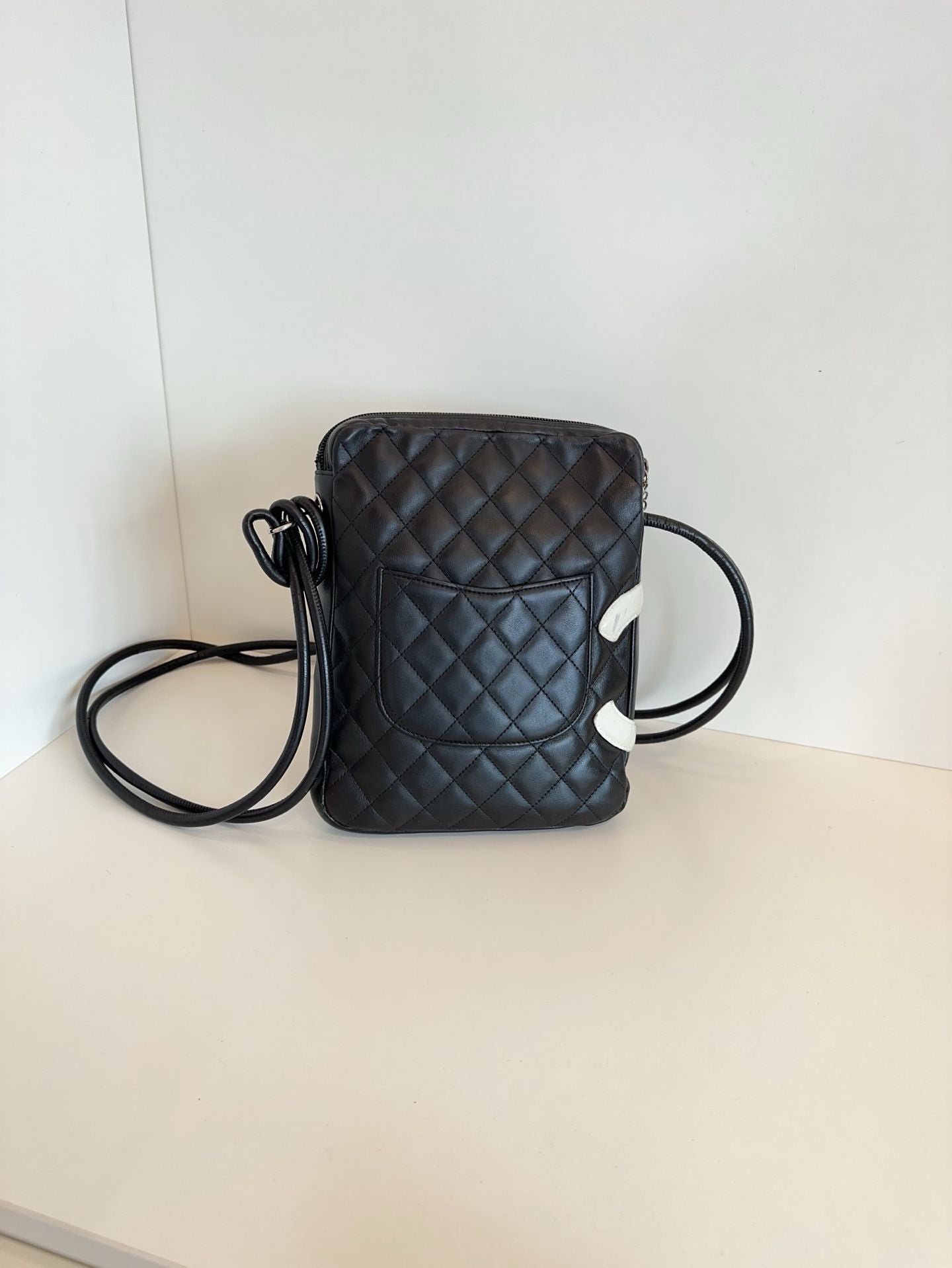 Vintage Chanel Cambon bag *cm black
