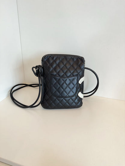 Vintage Chanel Cambon bag *cm black