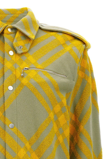Burberry Women Check Overshirt