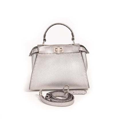 Fendi Peekaboo Selleria Mini Bag