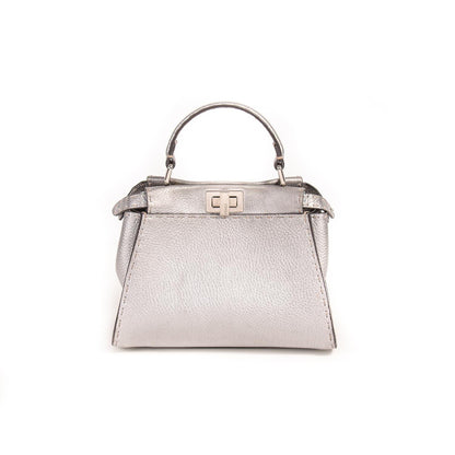 Fendi Peekaboo Selleria Mini Bag