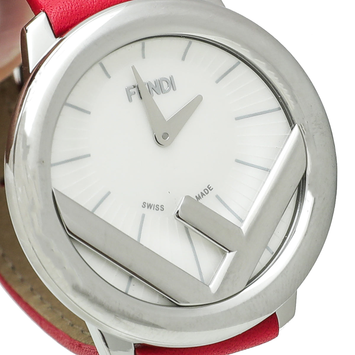 Fendi ST.ST Red F Is Fendi Away Quartz 36mm watch