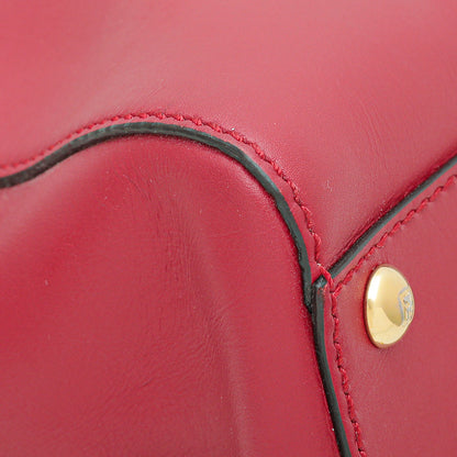 Fendi Red Iconic Peekaboo Regular Bag