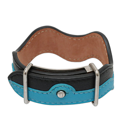 Fendi Bicolor Scalloped Bracelet Medium