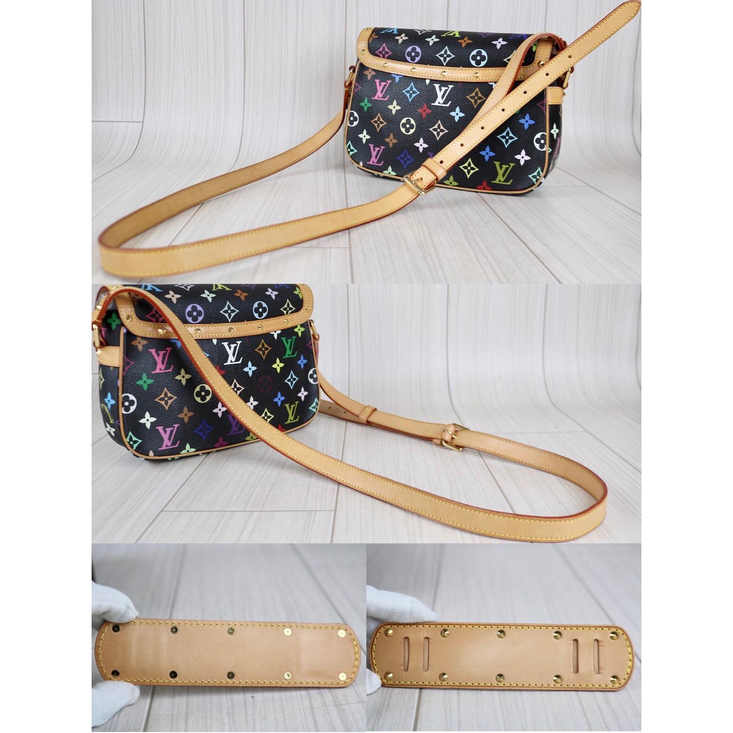 Rank A ｜    LV Monogram Multicolor Sologne Shoulder Bag   ｜122311