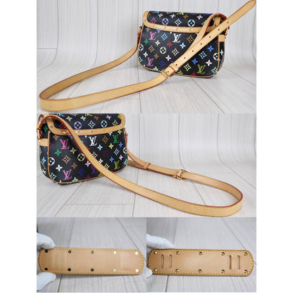 Rank A ｜    LV Monogram Multicolor Sologne Shoulder Bag   ｜122311
