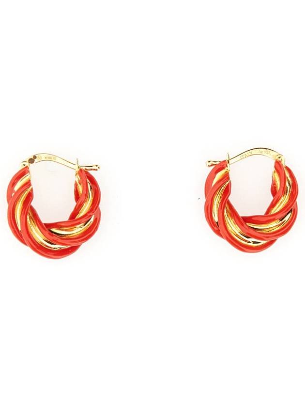 Luxury Bottega Veneta 23 ss PILLAR hoop earrings 731898VAHU48822 B0040210983