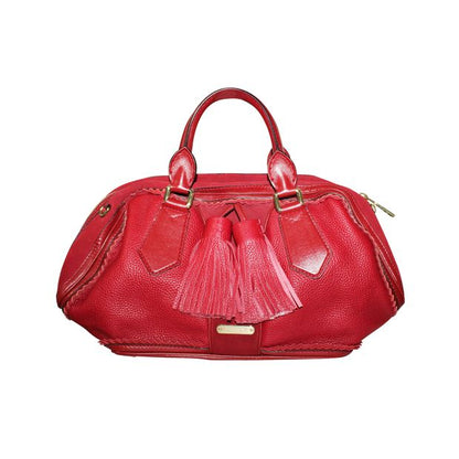 Burberry PRORSUM Prorsum Dark Red Shrimpton Tote