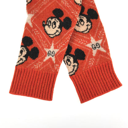GUCCI Mickey Mouse Collaboration Star Jacquard Knit Women's sweater