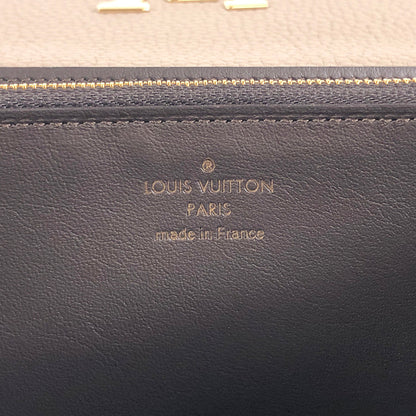 LOUIS VUITTON Taurillon Clemence leather IC chip purse lid