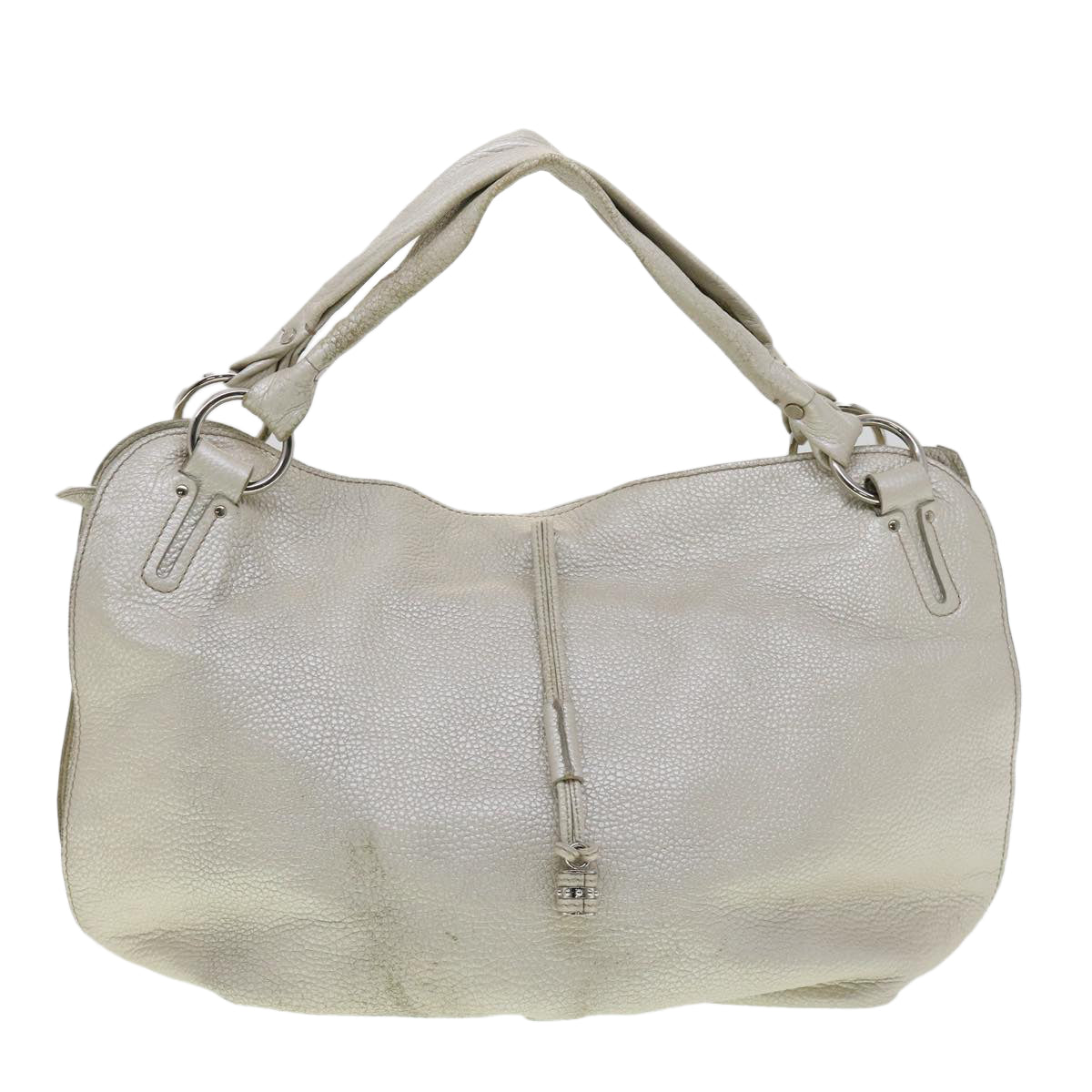Celine Tote Bag Leather White  fm1569