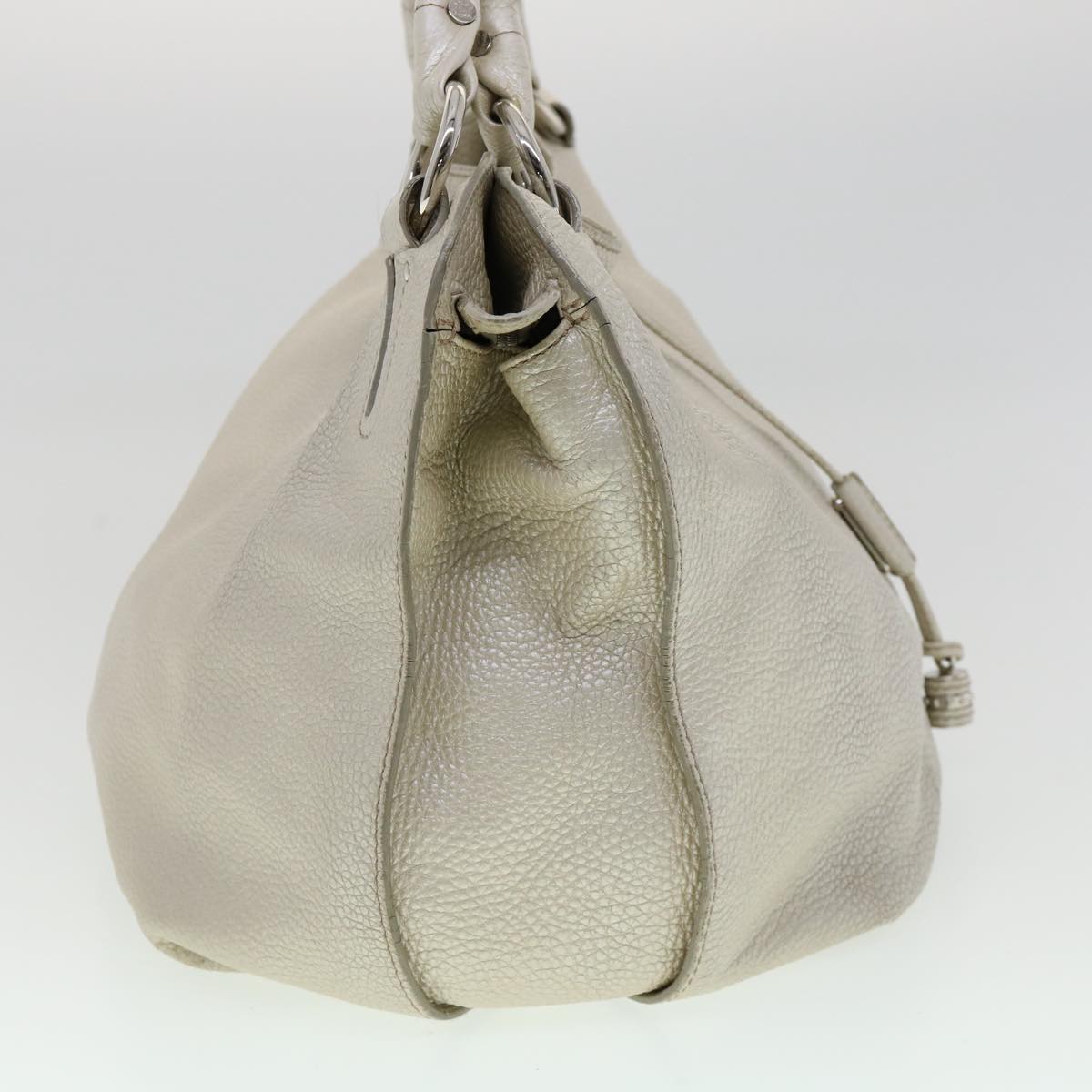 Celine Tote Bag Leather White  fm1569