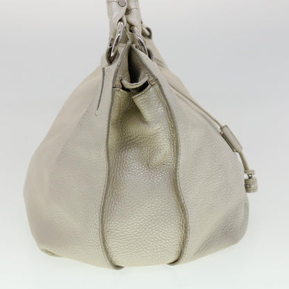 Celine Tote Bag Leather White  fm1569