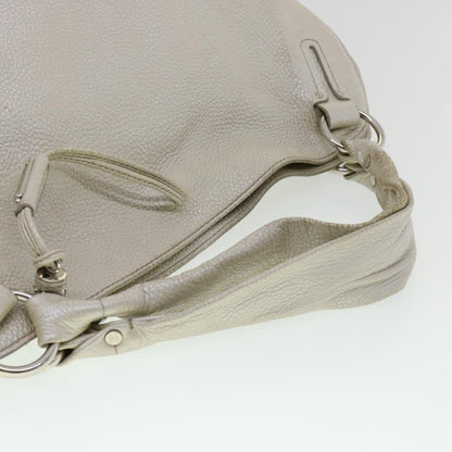 Celine Tote Bag Leather White  fm1569