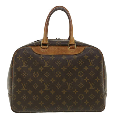 LOUIS VUITTON Monogram Deauville Hand Bag M47270 LV Auth fm1876