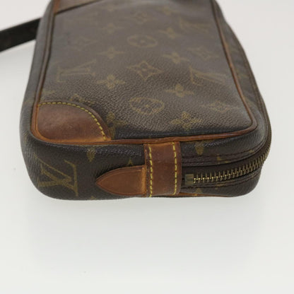 LOUIS VUITTON Monogram Marly Dragonne PM Clutch Bag M51827 LV fm2190