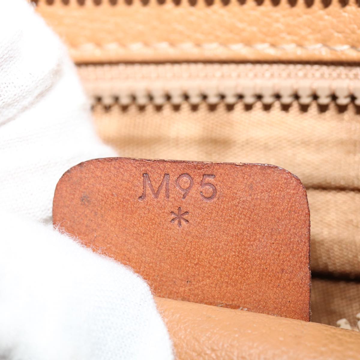 Celine Macadam Canvas Clutch Bag PVC Leather 2Set Brown  fm2235