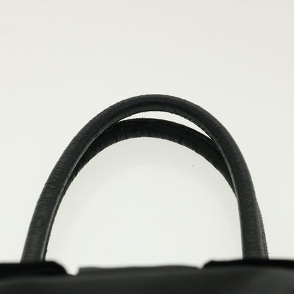 PRADA Hand Bag Nylon Black Auth fm2265