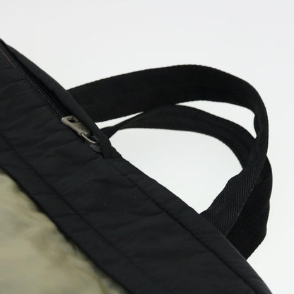 Prada Hand Bag Nylon Black  fm2266