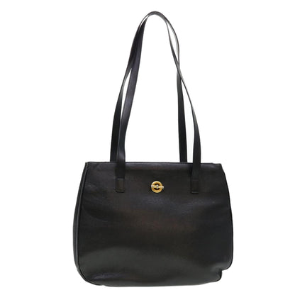 Celine Shoulder Bag Leather Black  fm2285