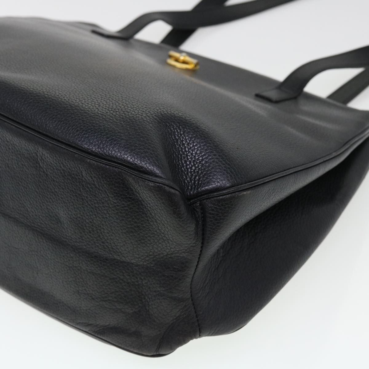 Celine Shoulder Bag Leather Black  fm2285