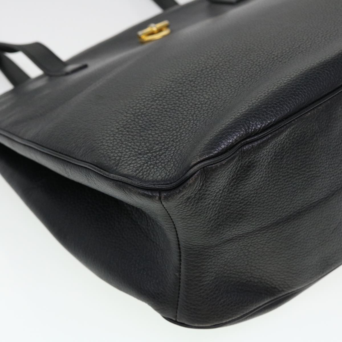 Celine Shoulder Bag Leather Black  fm2285