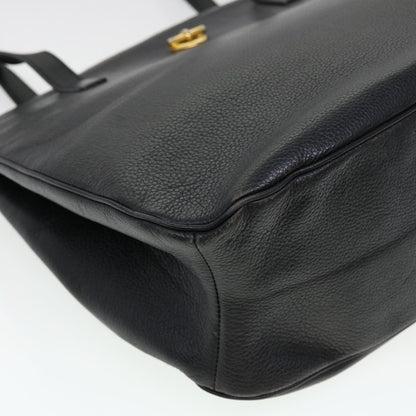 Celine Shoulder Bag Leather Black  fm2285