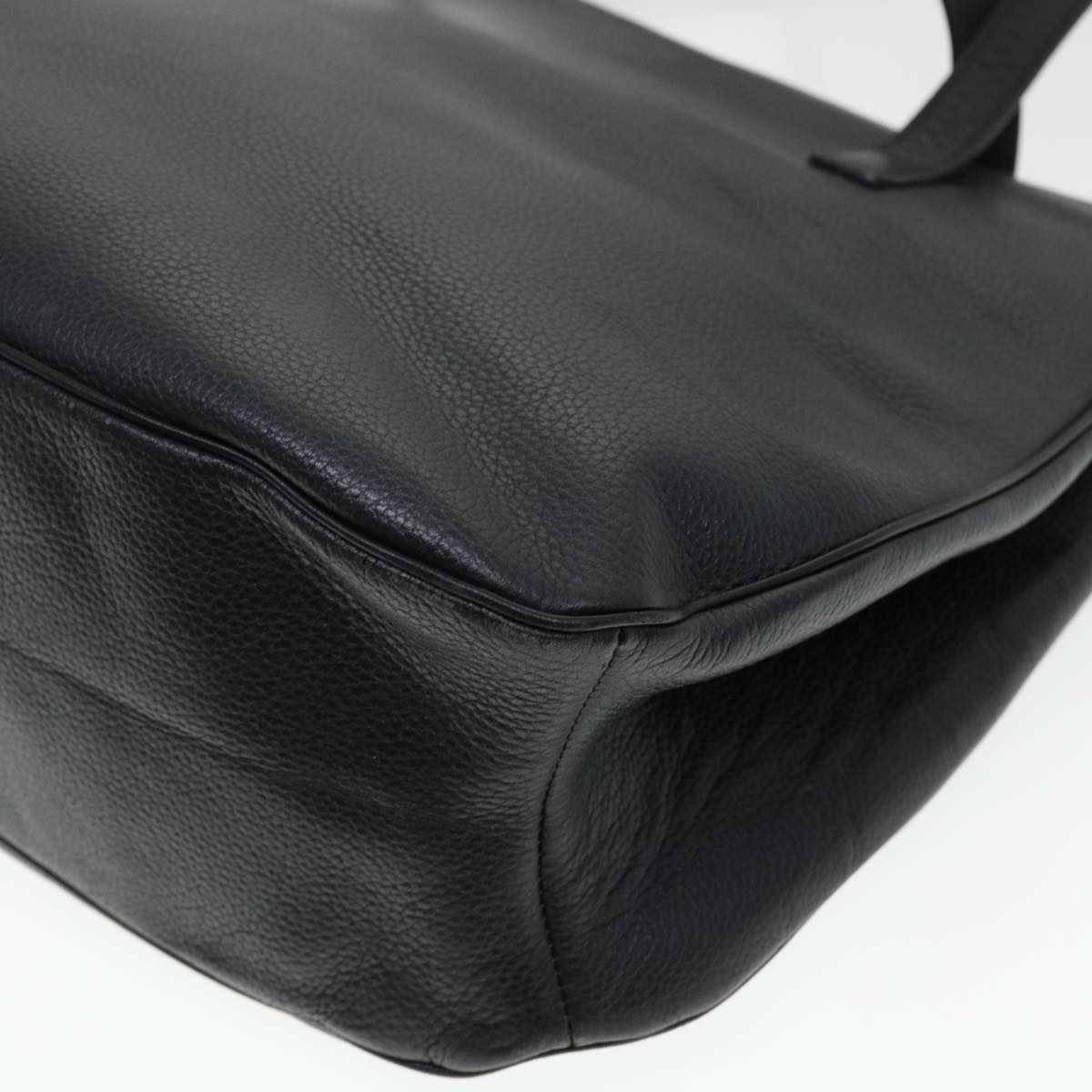 Celine Shoulder Bag Leather Black  fm2285