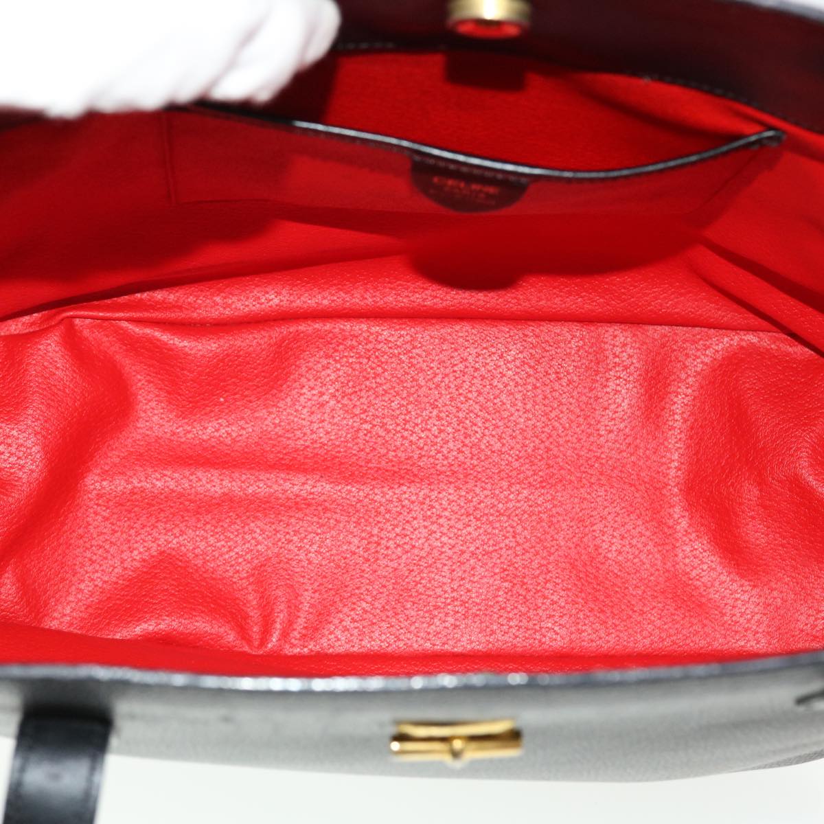 Celine Shoulder Bag Leather Black  fm2285