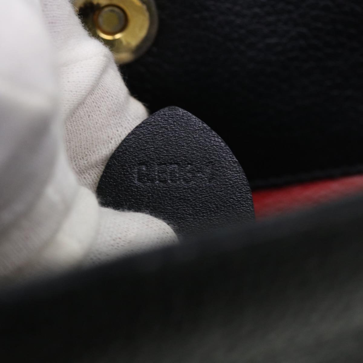 Celine Shoulder Bag Leather Black  fm2285