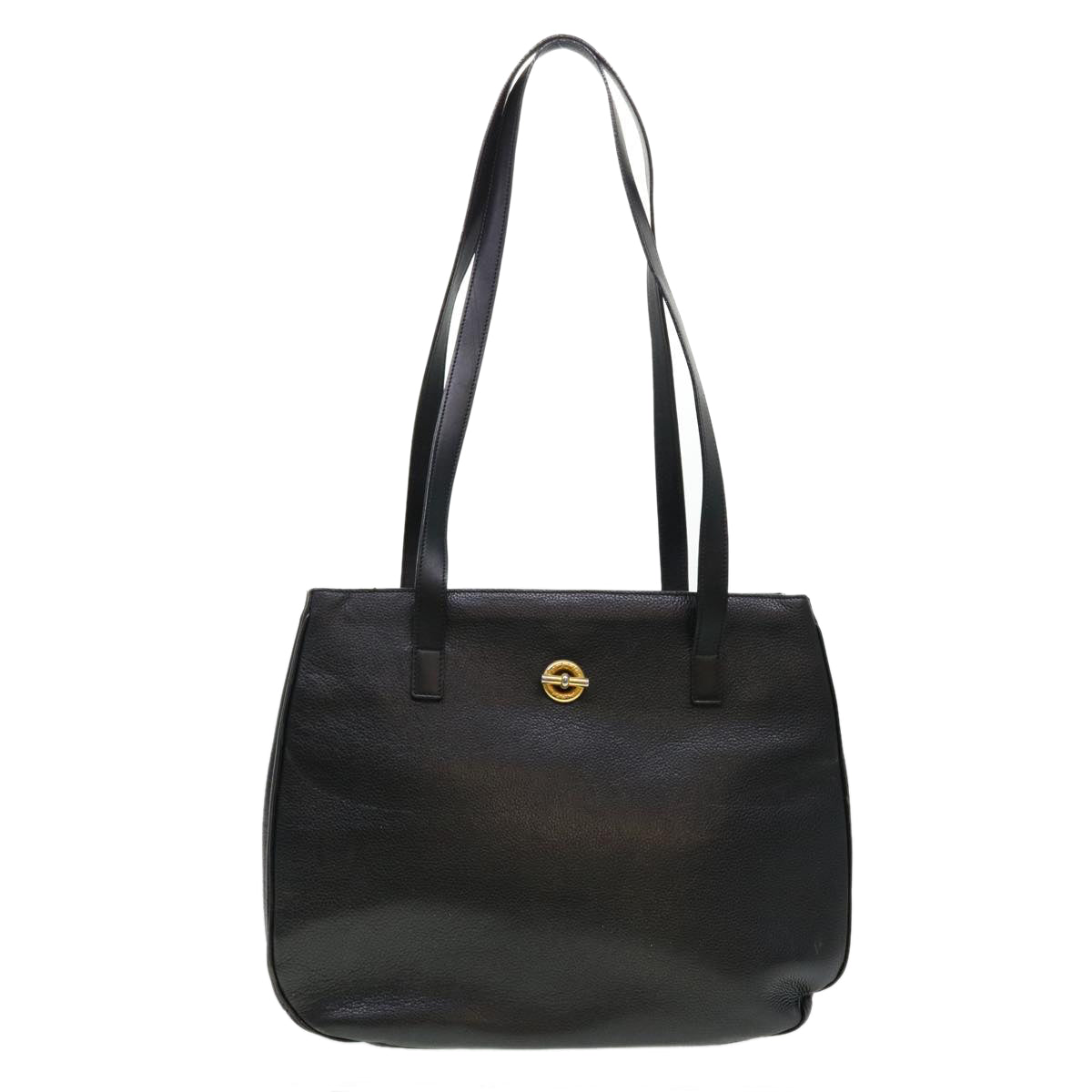 Celine Shoulder Bag Leather Black  fm2285