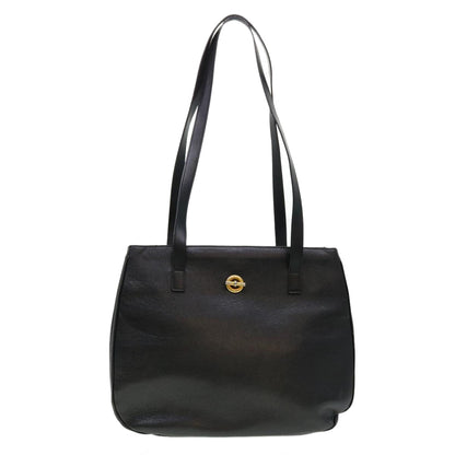 Celine Shoulder Bag Leather Black  fm2285