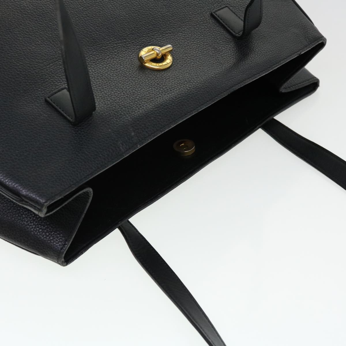 Celine Shoulder Bag Leather Black  fm2285