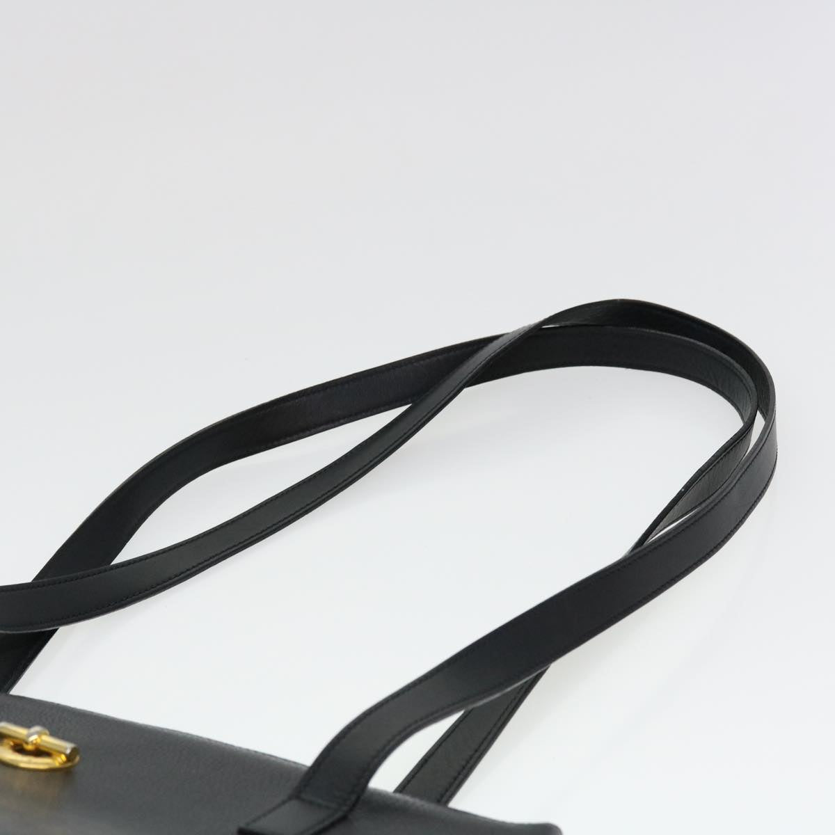 Celine Shoulder Bag Leather Black  fm2285