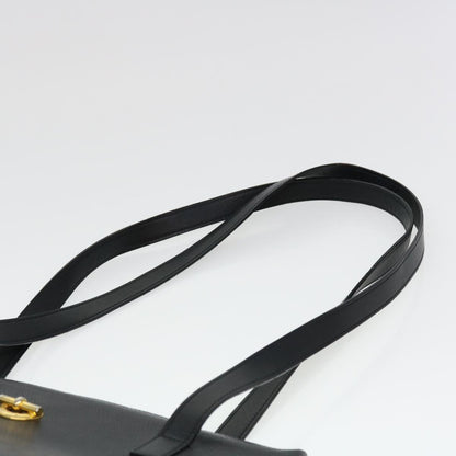 Celine Shoulder Bag Leather Black  fm2285