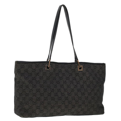 GUCCI GG Canvas Tote Bag Gray  fm2501
