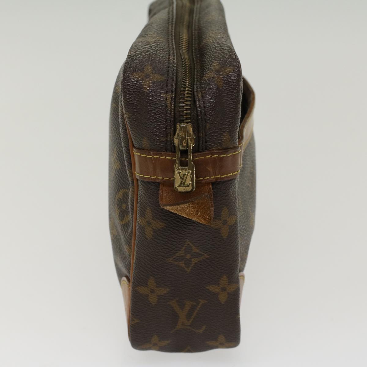 LOUIS VUITTON Monogram Compiegne 28 Clutch Bag M51845 LV  fm2507