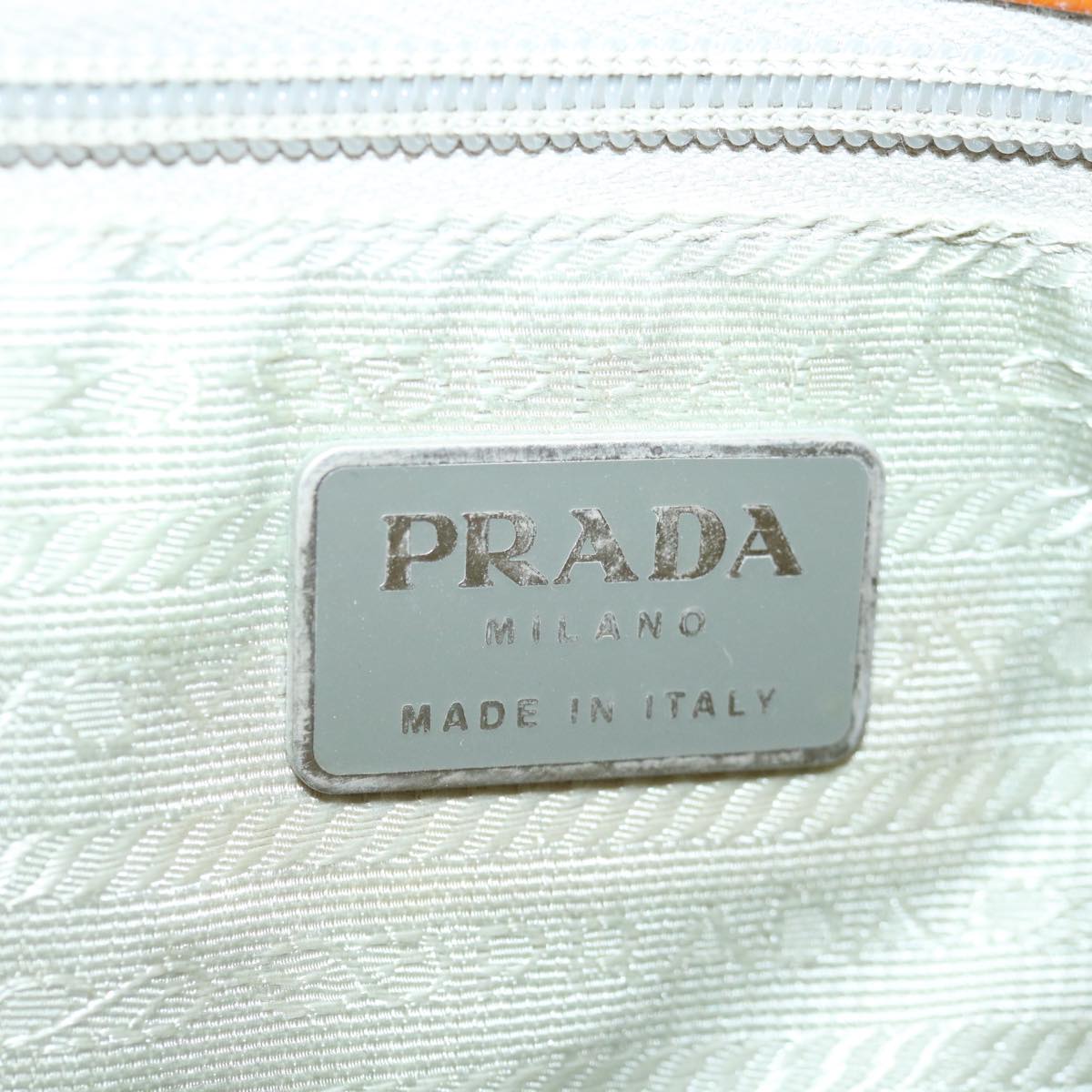 PRADA Shoulder Bag Nylon Blue Auth fm3362