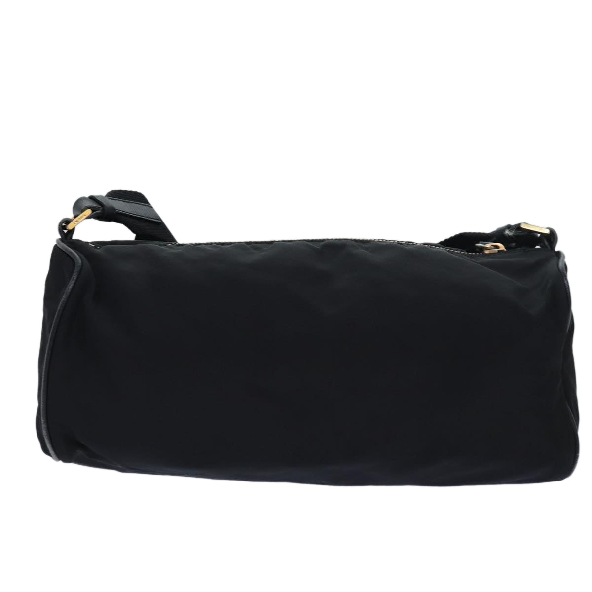 PRADA Shoulder Bag Nylon Black Auth fm3514